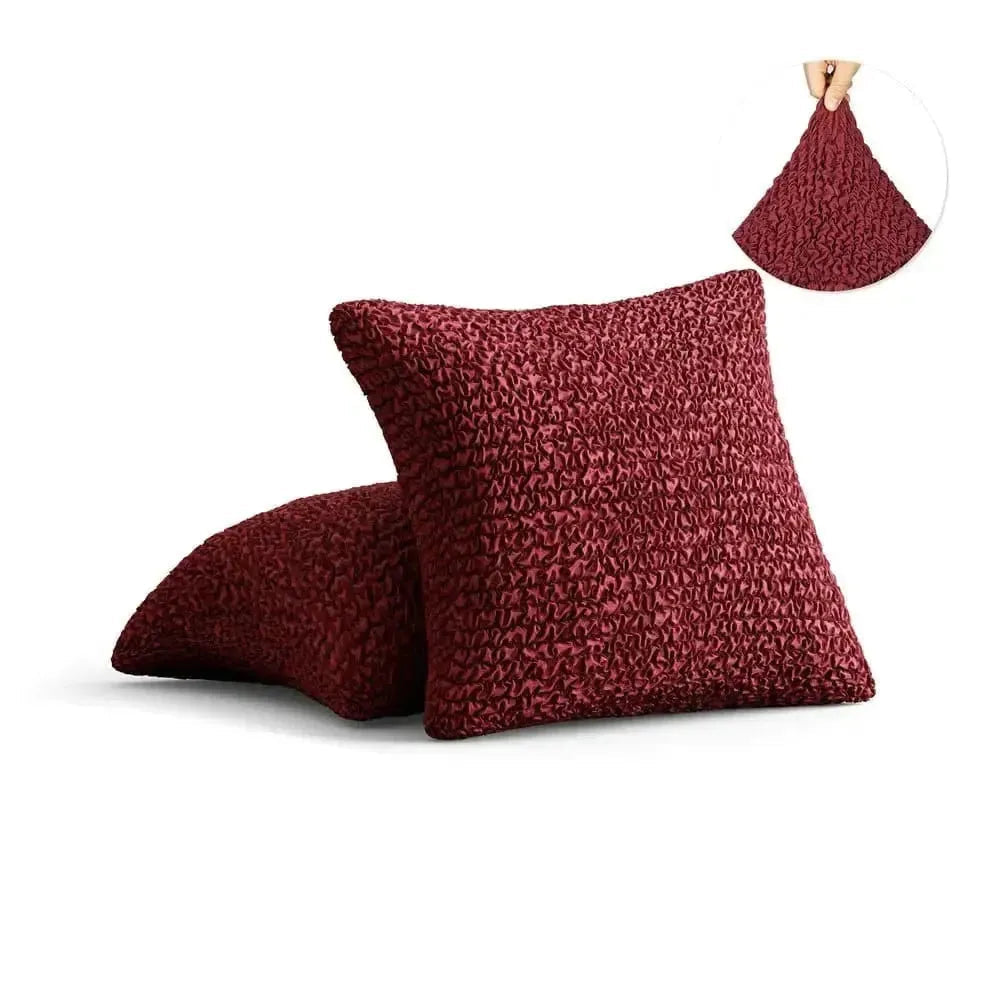 Maroon Solid - Pillow Slipcovers, Microfibre Collection