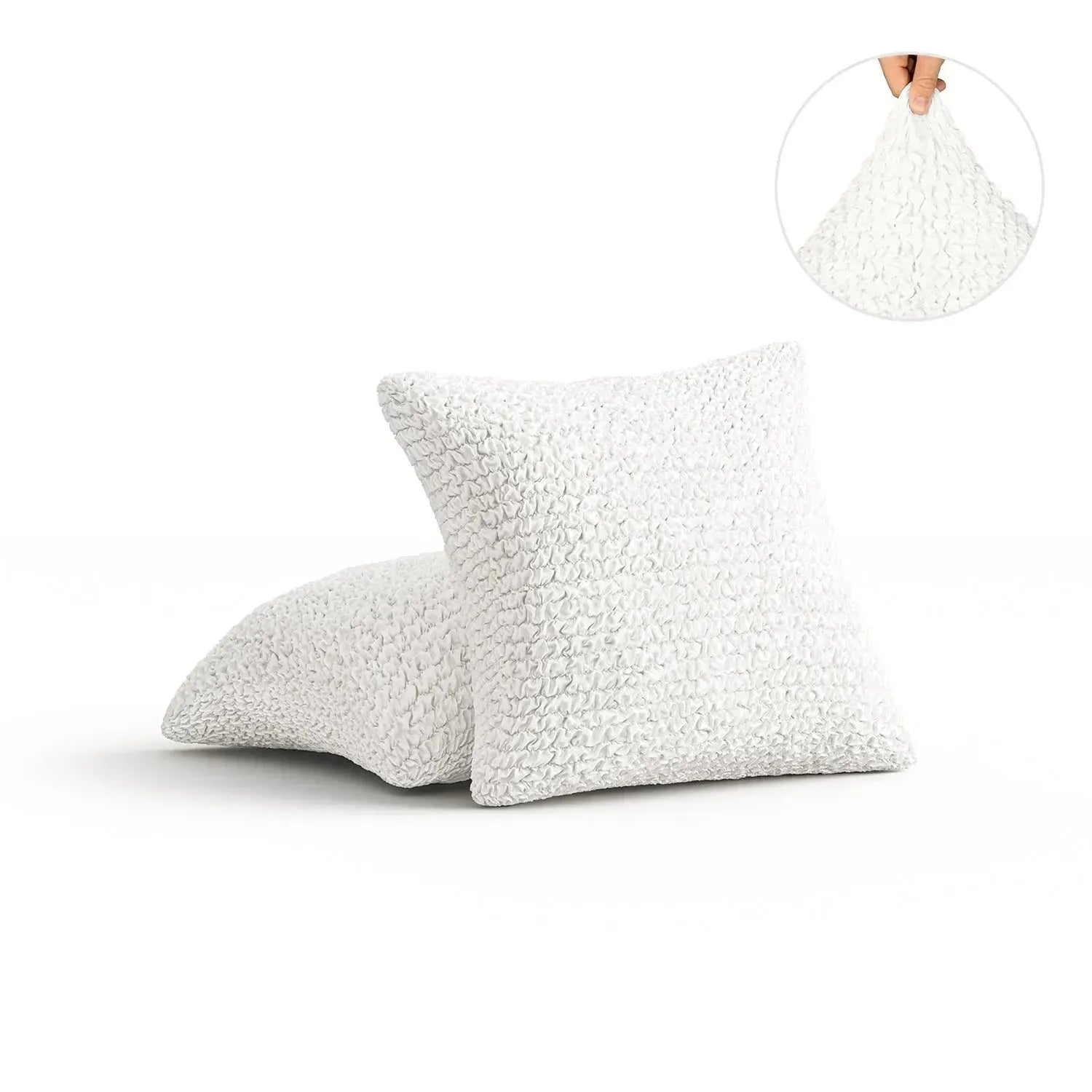 White Solid - Pillow Slipcovers, Microfibre Collection