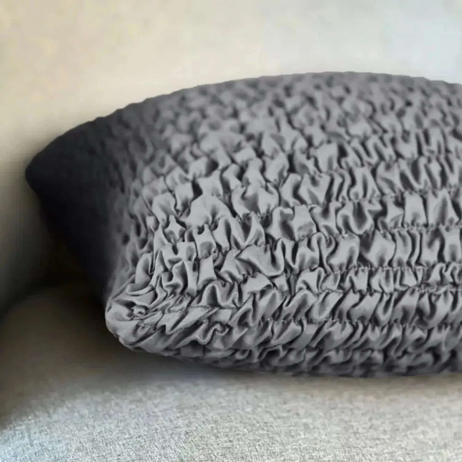 Light Grey Solid - Pillow Slipcovers, Microfibre Collection