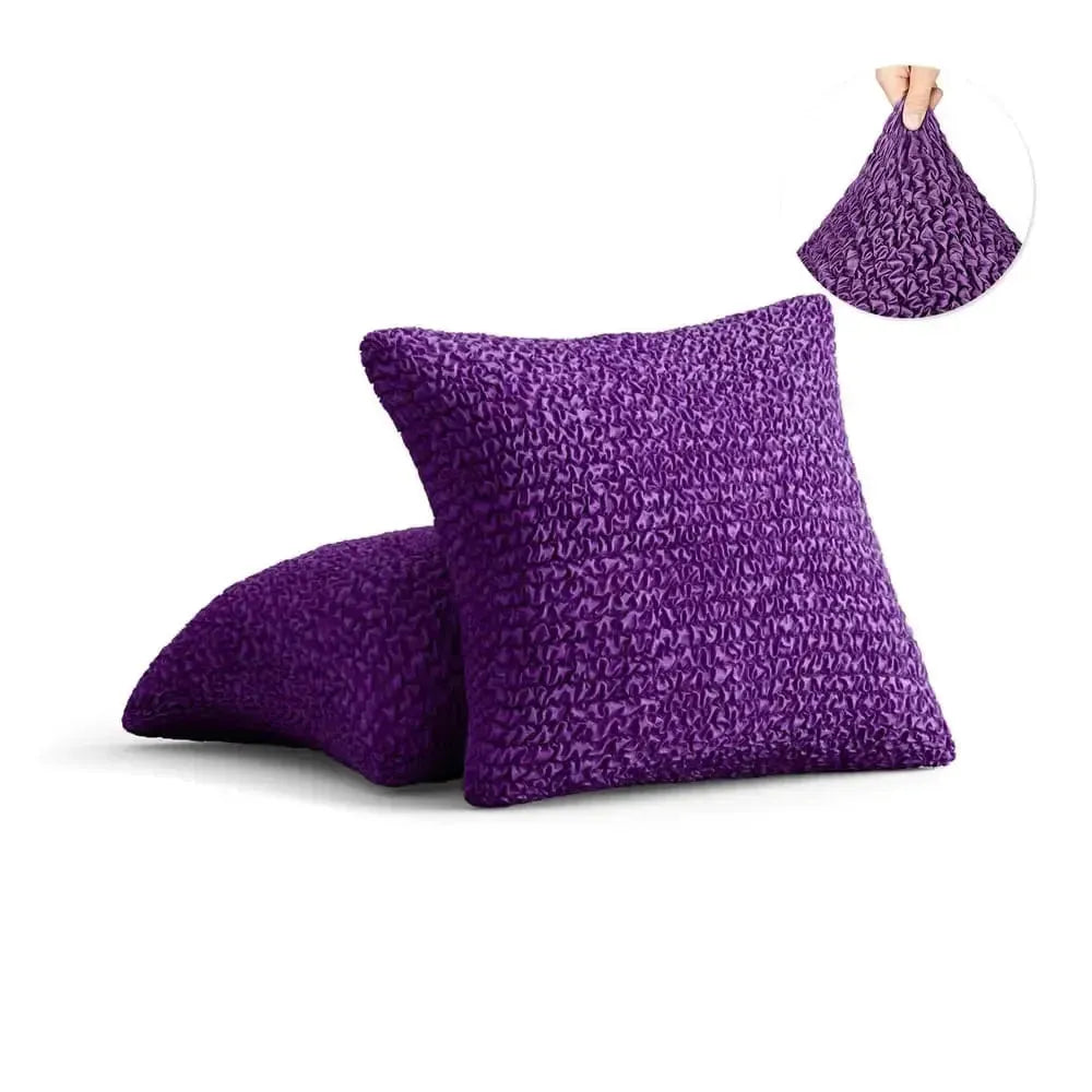 Purple Solid - Pillow Slipcovers, Microfibre Collection