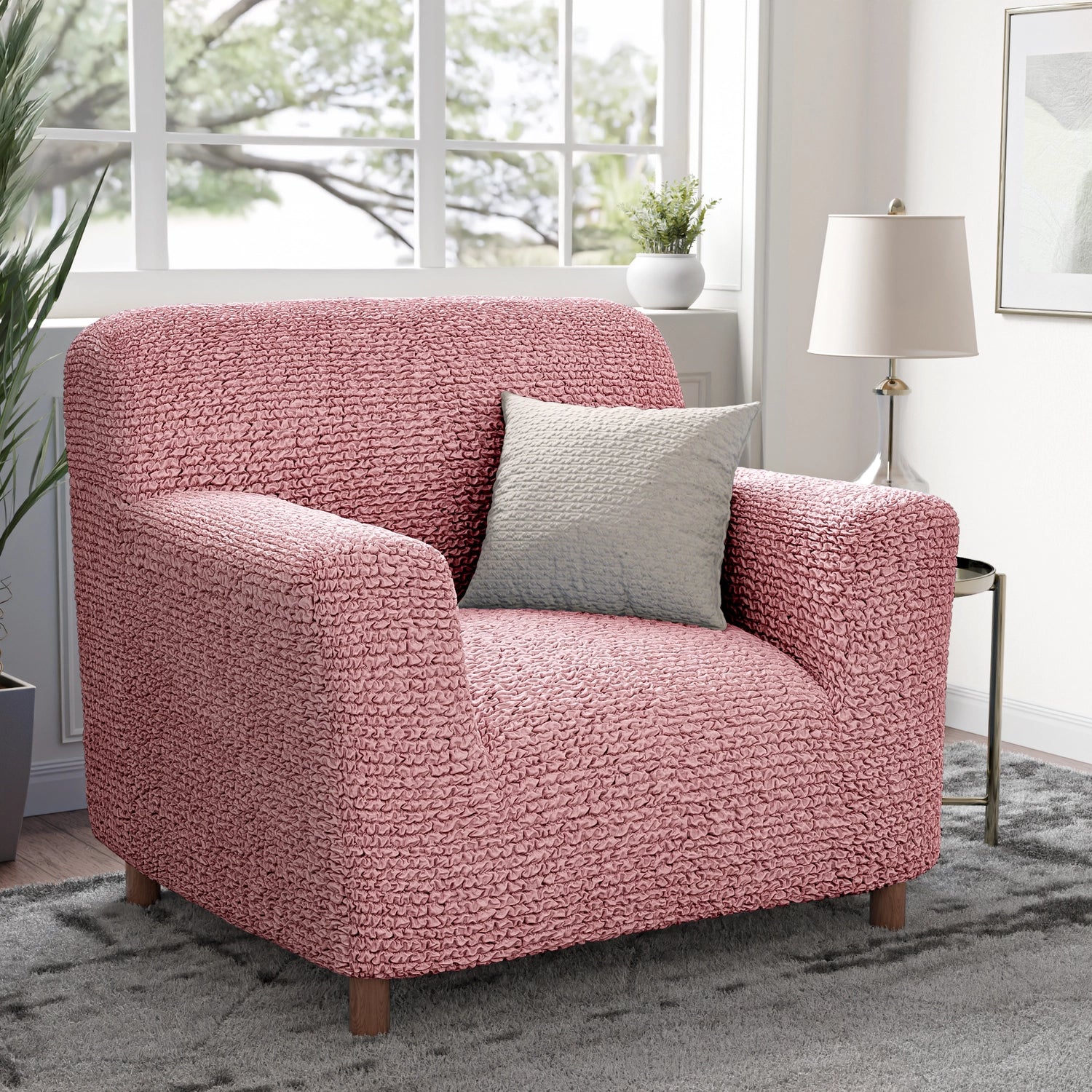 Bouncy Pink Cover - Dustproof Water-Proof Streachable - Microfibra Collection