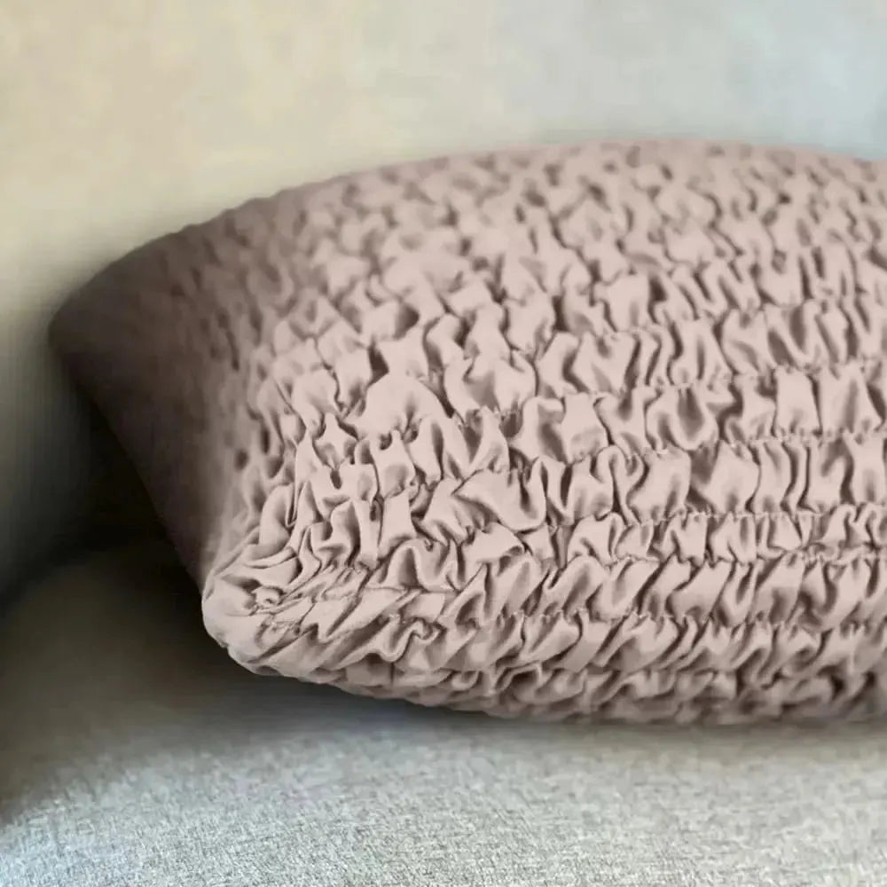 Off-Pink Solid - Pillow Slipcovers, Microfibre Collection