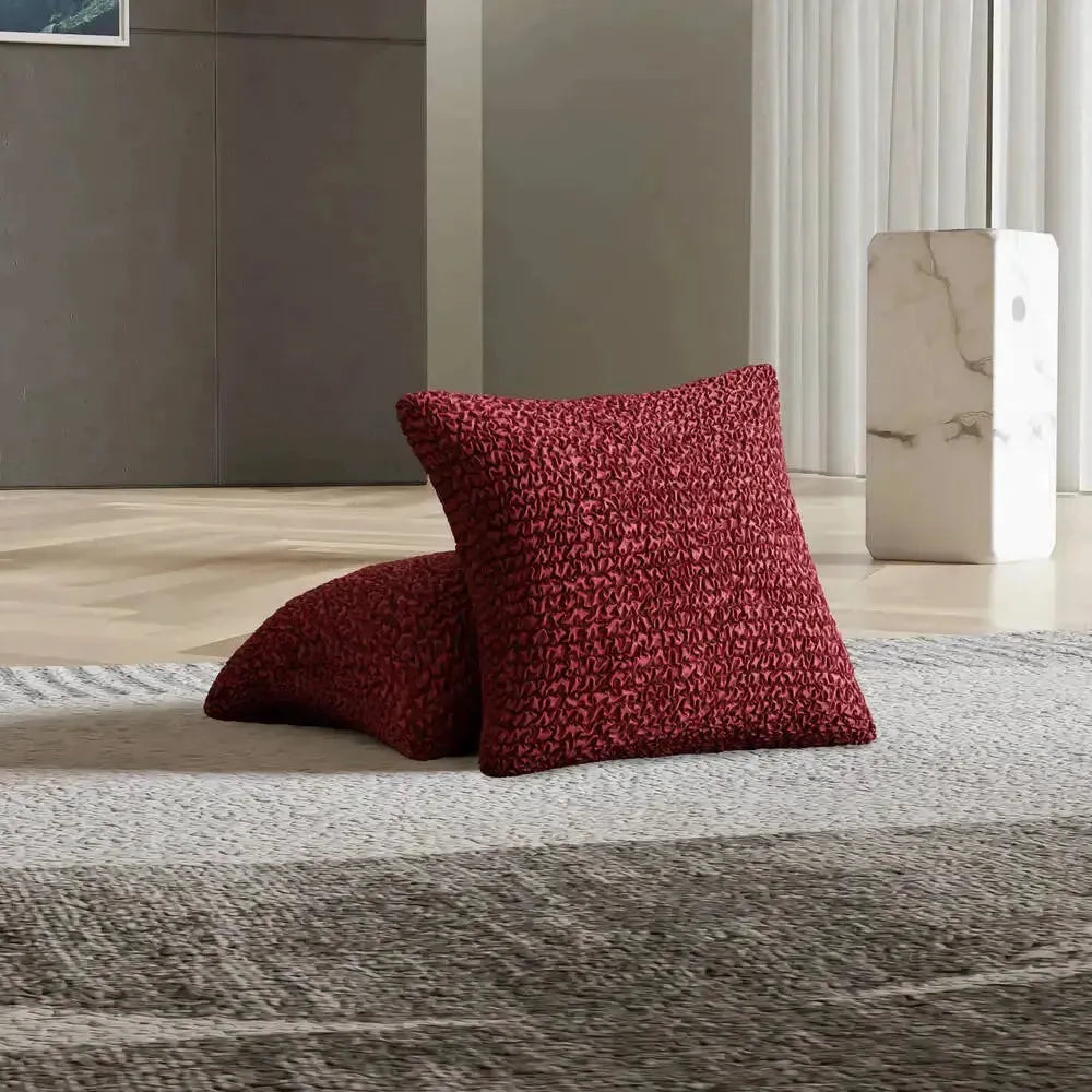 Maroon Solid - Pillow Slipcovers, Microfibre Collection