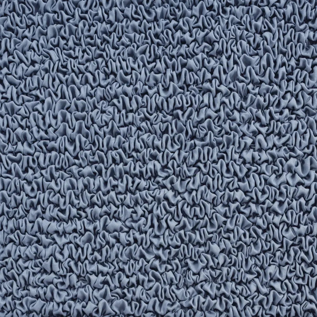 Blue Solid - Corner Sofa Slipcover, Microfibra Collection