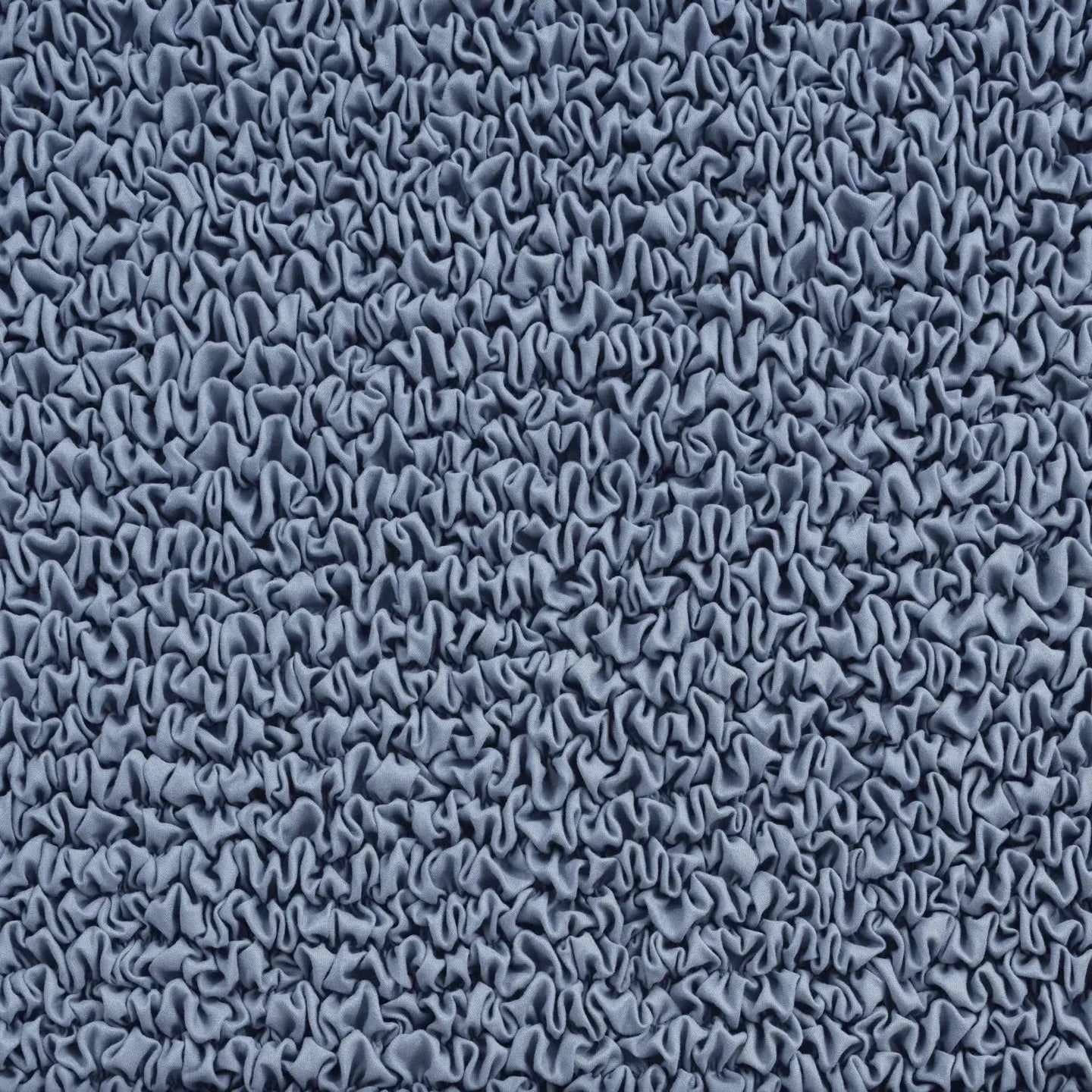 Blue Solid - Corner Sofa Slipcover, Microfibra Collection