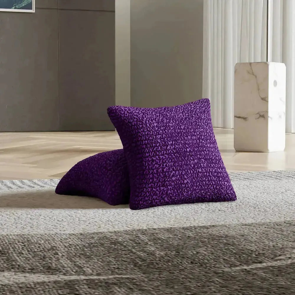 Purple Solid - Pillow Slipcovers, Microfibre Collection