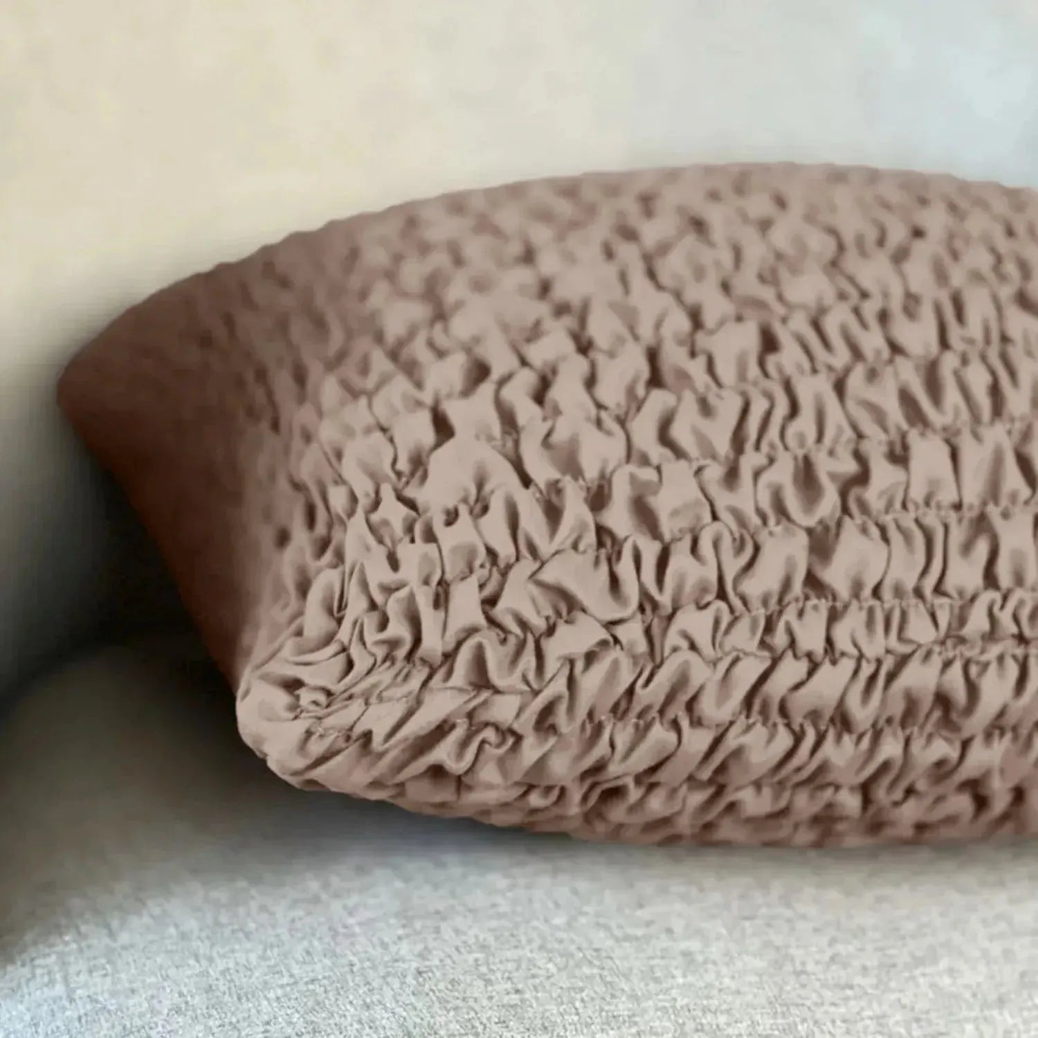 Khaki Solid - Pillow Slipcovers, Microfibre Collection